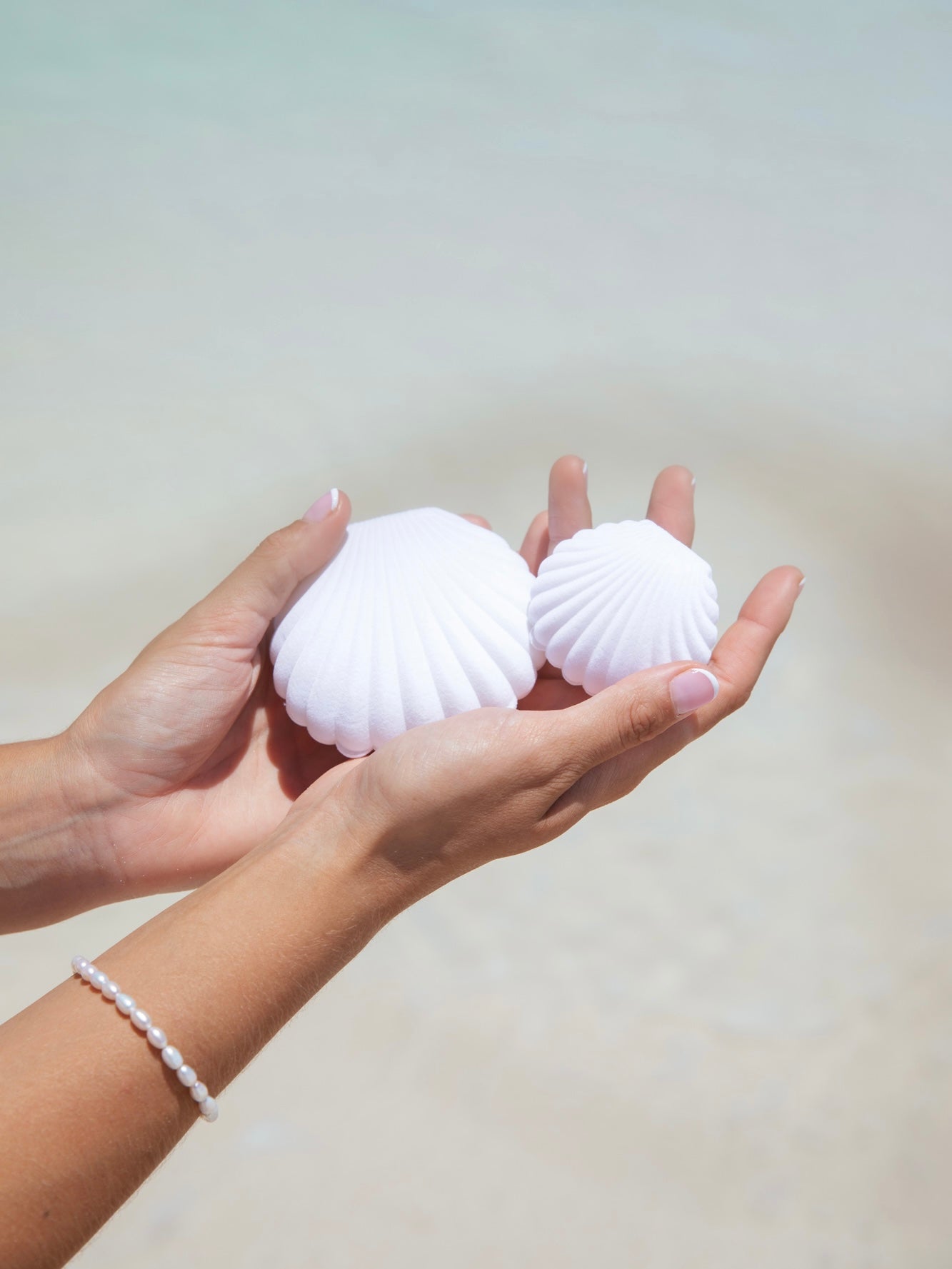 Sand Dollar Studs in Sterling Silver